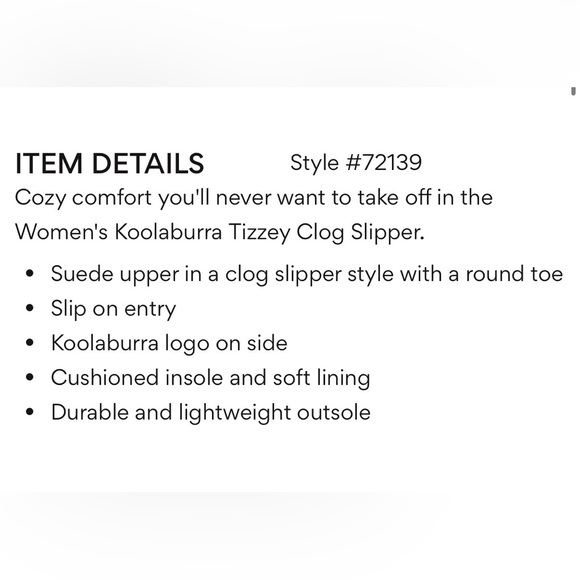 Koolaburra by UGG tizzey clog slipper chestnut size 7 - Picture 4 of 10